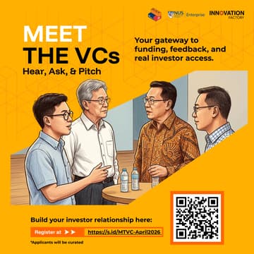 Cover Image for BLOCK71 Meet The VCs: April 2026 @Jakarta
