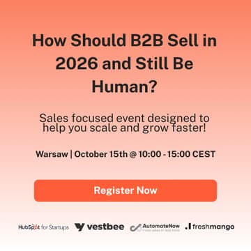 Cover Image for How Should B2B Sell in 2026 and Still Be Human? - Warszawa