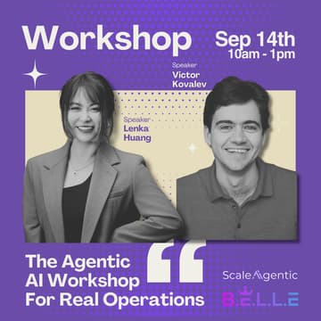 Cover Image for The Agentic AI Workshop for Real Operations - 💡Small Group | In-Person