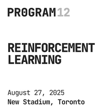 Cover Image for PROGRAM12: REINFORCEMENT LEARNING