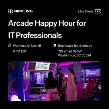 Cover Image for Arcade Happy Hour for IT Professionals