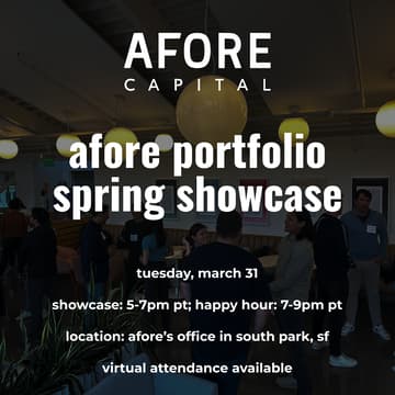 Cover Image for afore portfolio spring showcase