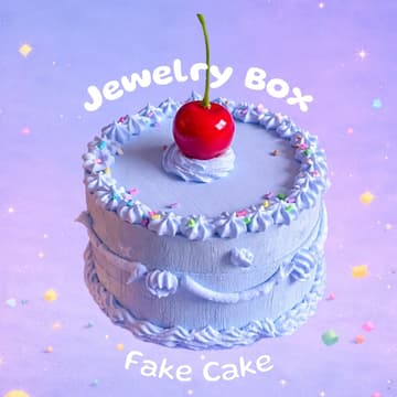 Cover Image for Fake Cake Jewelry Box