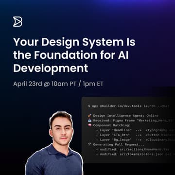 Cover Image for Your Design System Is the Foundation for AI Development
