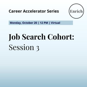 Cover Image for Job Search Cohort: Session 3