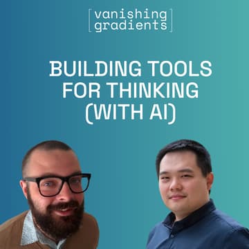 Cover Image for Building Tools for Thinking with AI with Eric Ma (Moderna)