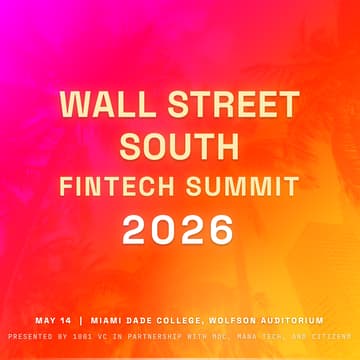 Cover Image for Wall Street South FinTech Summit 2026