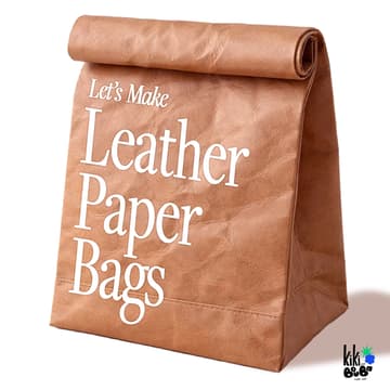 Cover Image for Leather Paper Bag Workshop - New Bottega anyone?!