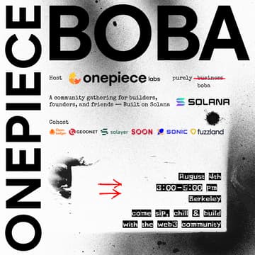 Cover Image for OnePiece Boba @ SBC’25