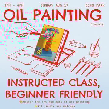 Cover Image for Oil Painting Class - Florals