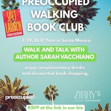 Cover Image for Preoccupied Walking Book Club with Sarah Vacchiano