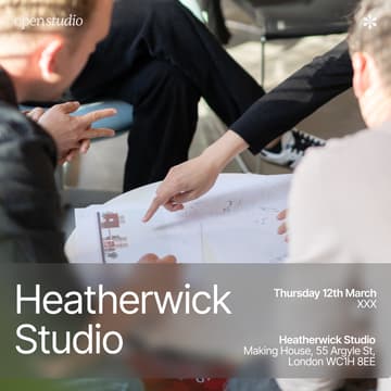 Cover Image for Open Studio | Heatherwick Studio