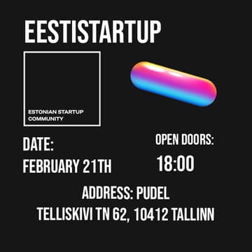 Cover Image for EESTISTARTUP MEETUP 2026