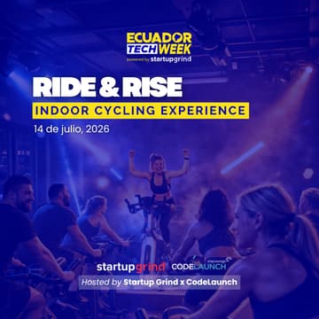 Cover Image for Ride & Rise: Indoor Cycling Experience by Startup Grind x CodeLaunch🚴‍♀️