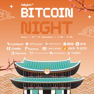 Cover Image for Bitcoin Night | Seoul