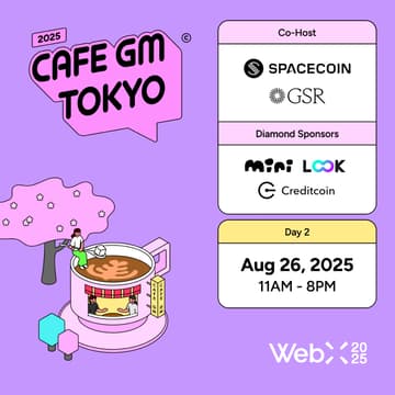 Cover Image for Cafe GM by Spacecoin & GSR - DePIN & RWA & Web3 | Day2