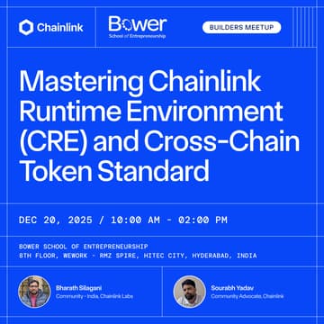 Cover Image for Mastering Chainlink Runtime Environment (CRE) and Cross-Chain Token Standard