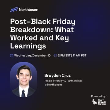 Cover Image for Post–Black Friday Breakdown: What Worked and Key Learnings