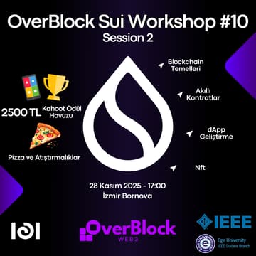 Cover Image for OverBlock Sui Workshop #10 - Second Session