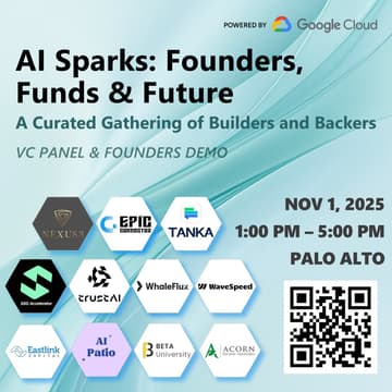 Cover Image for AI Sparks: Founders, Funds & Future