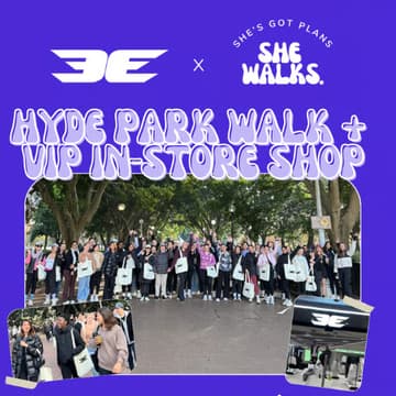 Cover Image for 22/03 - She Walk x Elite Eleven: Hyde Park + VIP In-Store Shop Experience