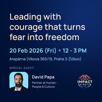 Cover Image for Impact Lunch with David Papa: Leading with courage — transforming fear into freedom