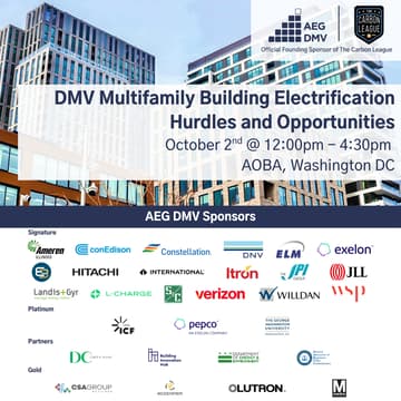 Cover Image for DMV Multifamily Building Electrification Hurdles and Opportunities
