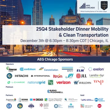 Cover Image for AEG Chicago 25Q4 Stakeholder Dinner