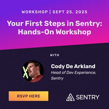 Cover Image for [Workshop] Your First Steps in Sentry