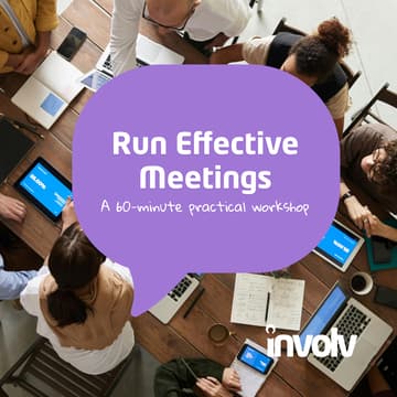 Cover Image for Running Effective Meetings | Online Workshop
