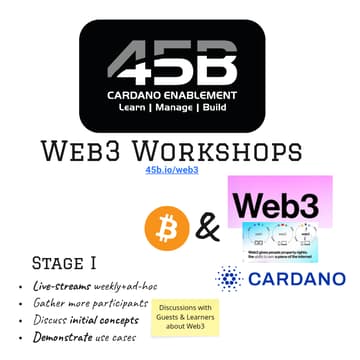 Cover Image for 45B.io Web3 workshops taking sign-ups!