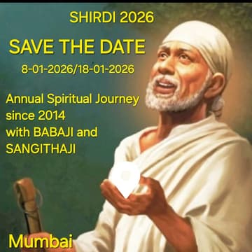 Cover Image for SHIRDI 2026 SPIRITUAL JOURNEY