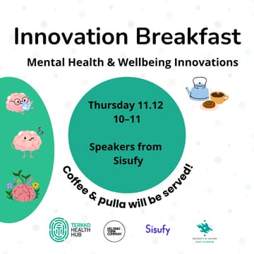 Cover Image for Innovation Breakfast - Mental Health & Wellbeing