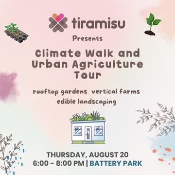 Cover Image for Climate Walk and Urban Agriculture Tour: Battery Park City