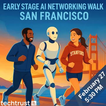 Cover Image for Early Stage AI Networking Walk (Startups X Investors)