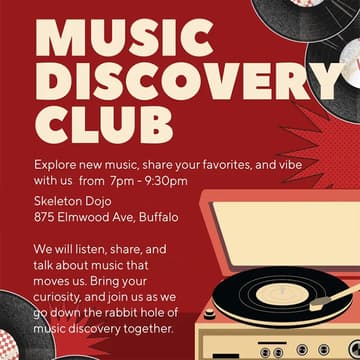 Cover Image for Music Discovery Club