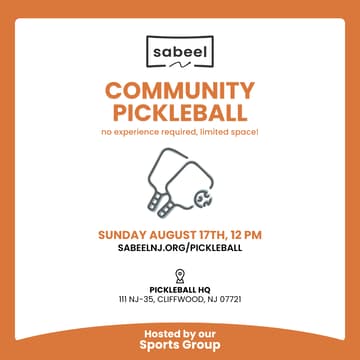 Cover Image for Sabeel - Community Pickleball