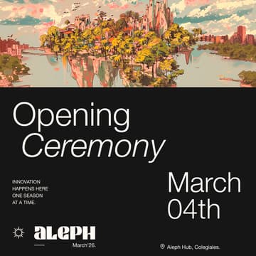 Cover Image for Opening Ceremony - Aleph March '26
