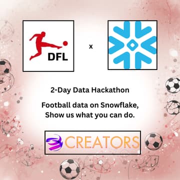 Cover Image for DFL Deutsche Fußball Liga x Snowflake Datathon