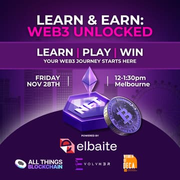 Cover Image for ⁠Learn & Earn: Web3 Unlocked | Melbourne Edition
