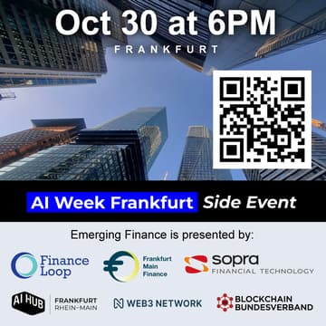 Cover Image for Emerging Finance: AI, Tokenization & Innovation