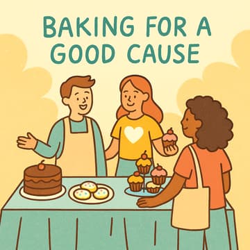 Cover Image for BAKE SALE FOR A GOOD CAUSE 🍰