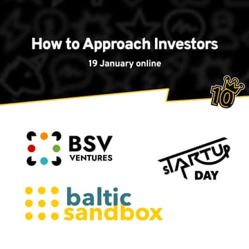 Cover Image for sTARTUp Day | Workshop: How to approach investors by Sandra Golbreich