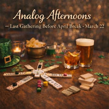 Cover Image for Analog Afternoons — A Calm Board Game Gathering (Mar 22)