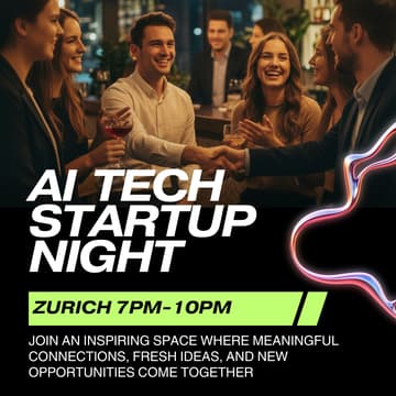 Cover Image for ZÜRICH - AI TECH PITCH & INVESTOR NIGHT
