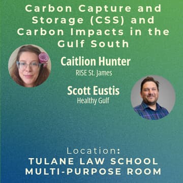 Cover Image for Carbon Capture and Storage (CCS) and Carbon Impacts in the Gulf South