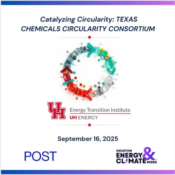 Cover Image for Catalyzing Circularity: Texas Chemicals Circularity Consortium Host Session
