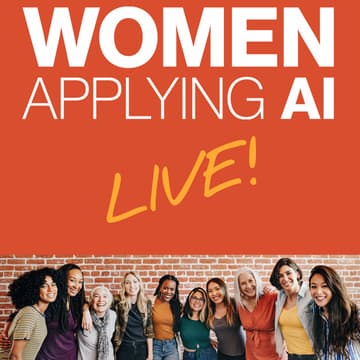 Cover Image for Women Applying AI Live