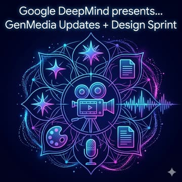 Cover Image for Gemini GenMedia Updates + Design Sprint w. Google DeepMind