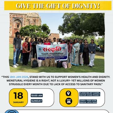 Cover Image for 🌸 Sanitary Pads Distribution Drive